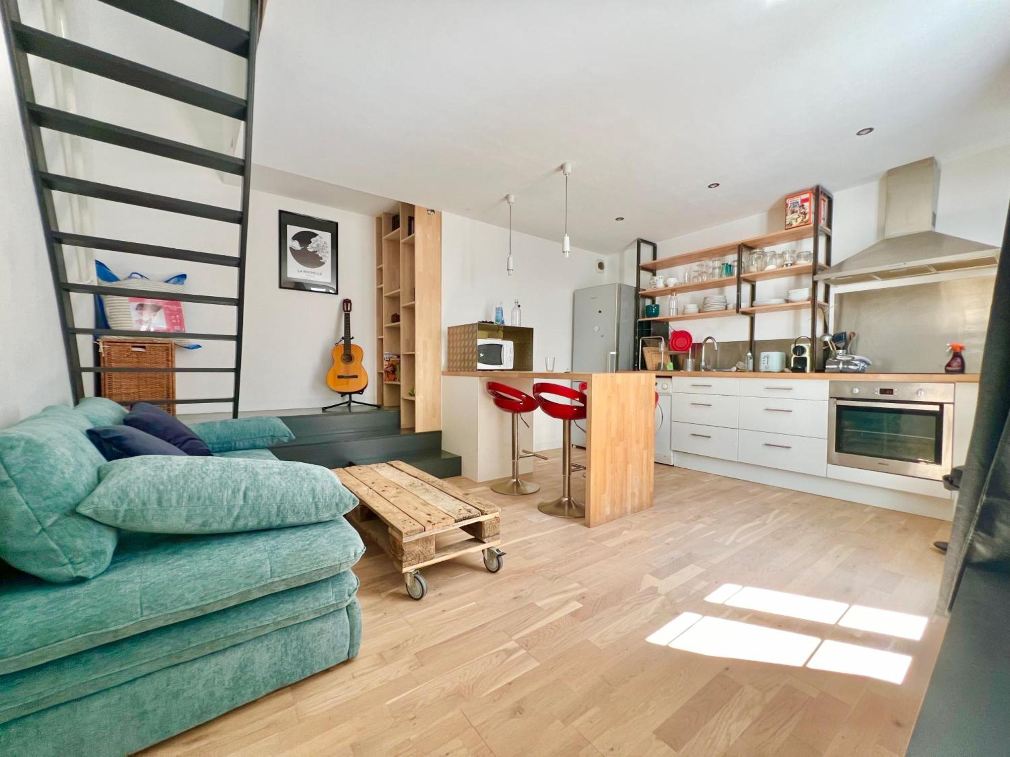 Appartement Sur Le Port - Duplex Cosy & Moderne Face Au Port - Wifi Gratuite - Parfaitement Equipe La Rochelle  Exterior foto